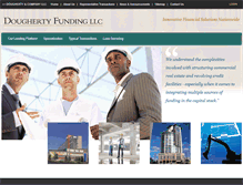 Tablet Screenshot of doughertyfunding.com